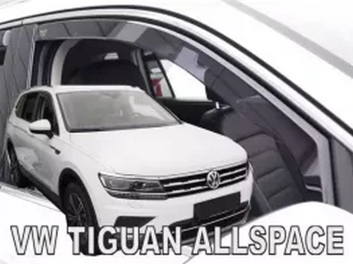 Дефлектори вікон VW Tiguan Allspace (17-) - Heko (вставні) 4