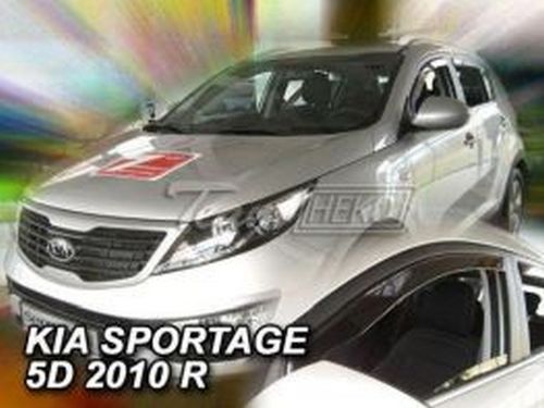 Дефлектори вікон KIA Sportage III (SL; 10-15) - Heko (вставні) 3