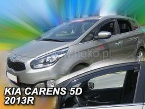 Дефлектори вікон Kia Carens III (RP; 13-19) 5D - Heko (вставні) 3