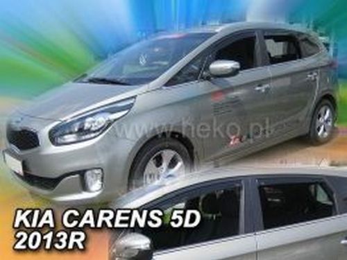 Дефлектори вікон Kia Carens III (RP; 13-19) 5D - Heko (вставні) 4