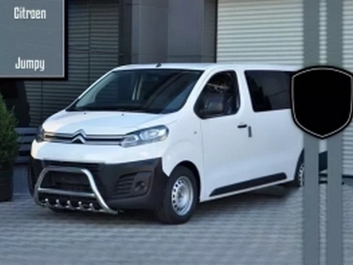 Кенгурятник Opel Vivaro C (19-) - с грилем 4