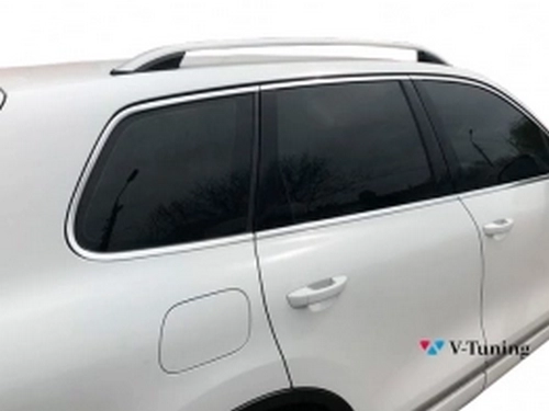 Рейлінги VW Tiguan II (AD; 16-23) - Skyport (сірі) 4