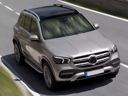 Пороги бічні Mercedes GLE W167 (19-) - OEM стиль 7