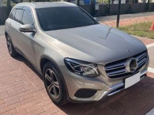 Дефлектори вікон Mercedes GLC X253 (15-) - Hic (з хром молдингом) 3