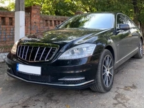 Решітка Mercedes S W221 (09-13) рестайлінг - GT стиль 3