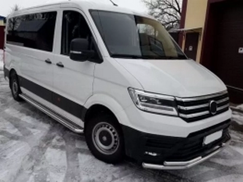 Захист передній VW Crafter II (17-) - труба подвійна 2