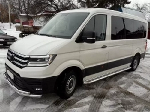 Захист передній VW Crafter II (17-) - труба подвійна 4