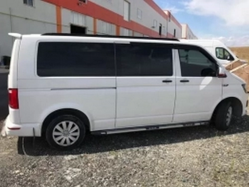 Рейлінги VW T6 / T6.1 (15-23) - інтегровані (чорні) 7