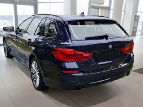 Накладка на бампер BMW 5 G31 (17-20) - Strong (чорна) 7