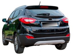 Накладка под задний бампер Hyundai ix35 (10-15) - центральная 2