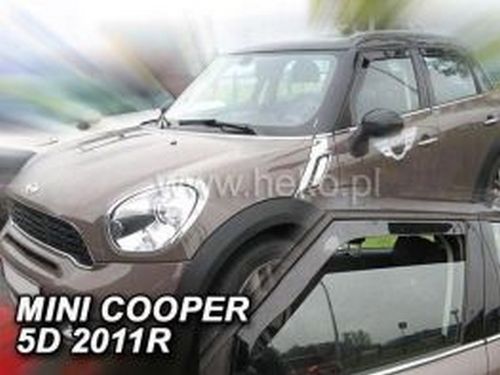 Дефлектори вікон Mini Cooper III (11-14) 5D - Heko (вставні) 3