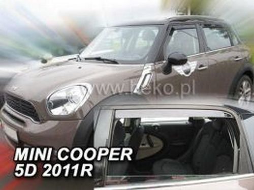 Дефлектори вікон Mini Cooper III (11-14) 5D - Heko (вставні) 4