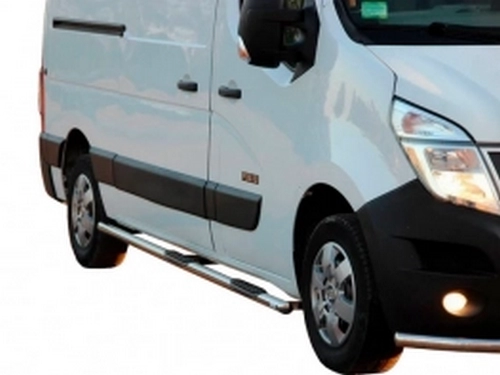 Пороги бічні Opel Movano B (10-21) - труби 2