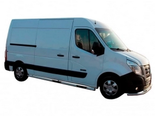 Пороги бічні Opel Movano B (10-21) - труби 3