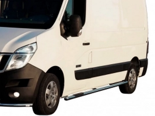 Пороги боковые Opel Movano B (10-21) - трубы 4