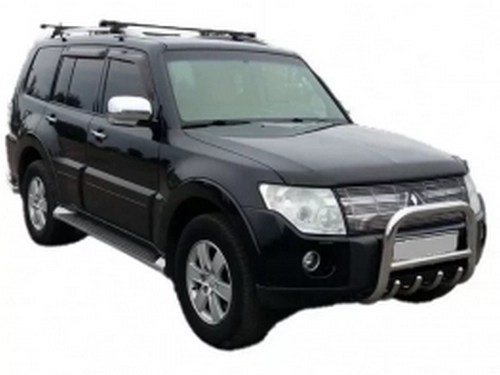 Кенгурятник Mitsubishi Pajero Wagon III (99-06) - низький 1