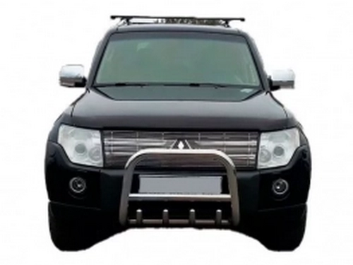 Кенгурятник Mitsubishi Pajero Wagon III (99-06) - низький 2