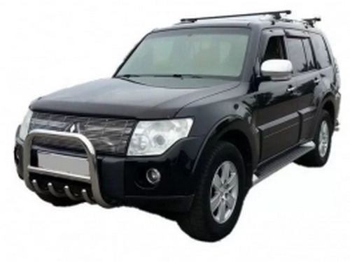 Кенгурятник Mitsubishi Pajero Wagon III (99-06) - низький 3