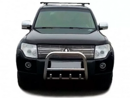 Кенгурятник Mitsubishi Pajero Wagon IV (06-21) - низкий 1