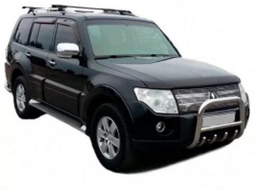 Кенгурятник Mitsubishi Pajero Wagon IV (06-21) - низкий 2