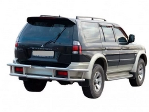 Захист задній Mitsubishi Pajero Sport I (96-08) - ексклюзив 1