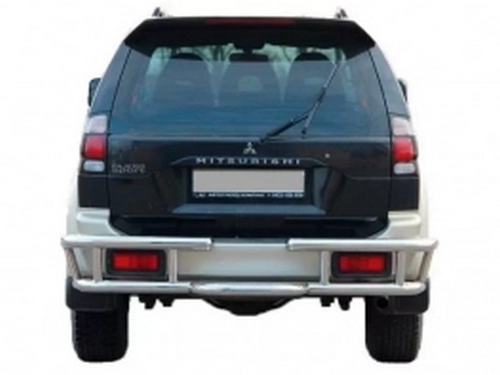 Захист задній Mitsubishi Pajero Sport I (96-08) - ексклюзив 2