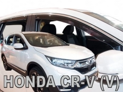 Дефлекторы окон Honda CR-V V (17-22) - Heko (вставные) 4