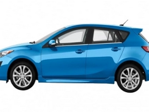 Хром нижние молдинги окон Mazda 3 II (BL; 09-13) Hatchback 4