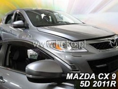 Дефлектори вікон Mazda CX-9 I (TB; 07-16) - Heko (вставні) 3