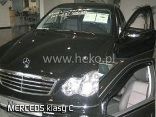 Дефлектори вікон Mercedes C W203 (00-07) Sedan - Heko (вставні) 4