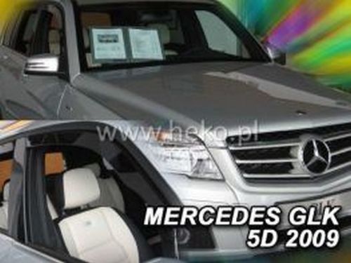 Дефлекторы окон Mercedes GLK X204 (08-15) - Heko (вставные) 3