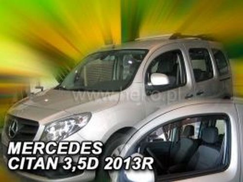 Дефлектори вікон Mercedes Citan W415 (12-21) - Heko (2 шт.) 3