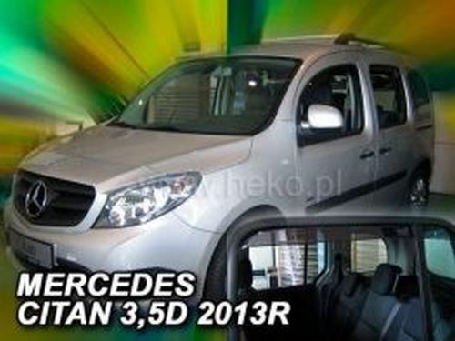 Дефлектори вікон Mercedes Citan W415 (12-21) 5D - Heko (4 шт.) 3