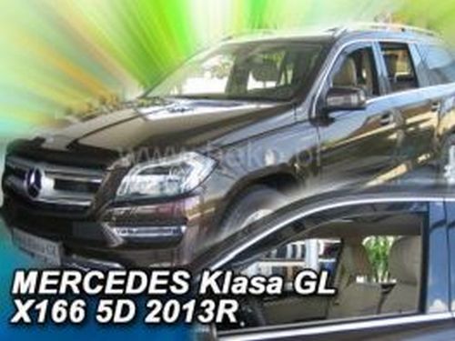 Дефлектори вікон Mercedes GL/GLS X166 (13-19) - Heko (вставні) 3