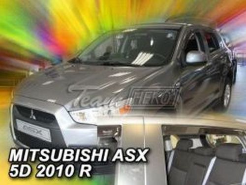 Дефлектори вікон Mitsubishi ASX (2010-) - Heko (вставні) 4