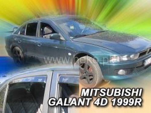 Дефлекторы окон Mitsubishi Galant 8 (97-03) Wagon - Heko (вставные) 4