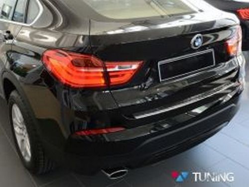 Накладка на задній бампер BMW X4 F26 (14-18) - Avisa 5