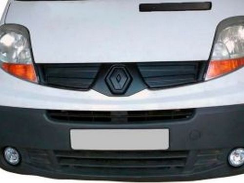 Зимова накладка на решітку Renault Trafic II (01-14) - верхня 5