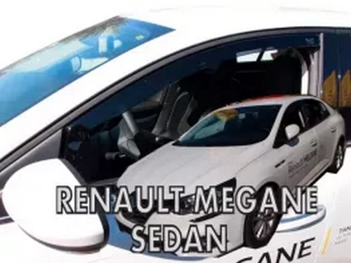 Дефлекторы окон Renault Megane IV (16-/20-) Седан - Heko (вставные) 3