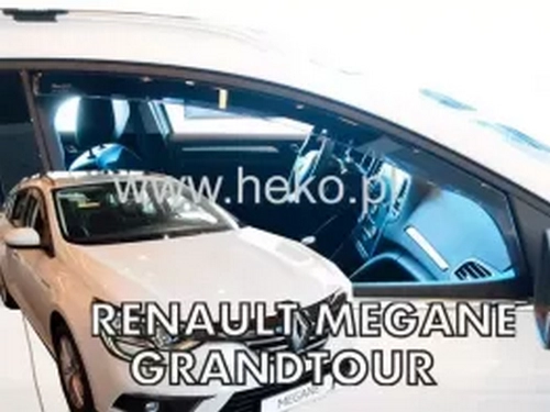 Дефлекторы окон Renault Megane IV (16-/20-) Универсал - Heko (вставные) 3