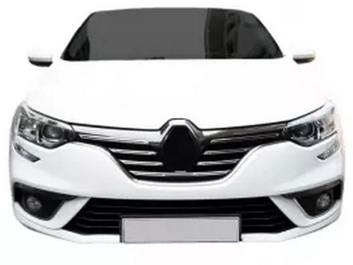 Хром на решітку радіатора Renault Megane IV (16-20) 4