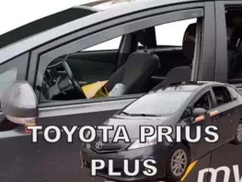 Дефлекторы окон Toyota Prius Plus (ZVW40; 11-15) - Heko (вставные) 3