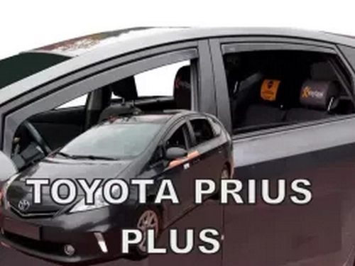 Дефлекторы окон Toyota Prius Plus (ZVW40; 11-15) - Heko (вставные) 4