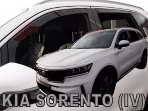 Дефлектори вікон Kia Sorento IV (MQ4; 20-) - Heko (вставні) 4