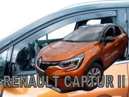 Дефлектори вікон Renault Captur II (19-) - Heko (вставні) 3