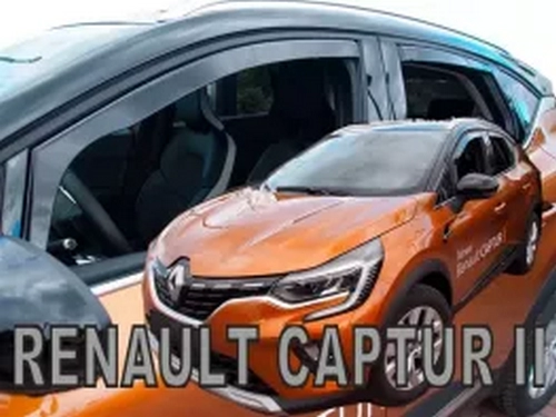 Дефлектори вікон Renault Captur II (19-) - Heko (вставні) 4