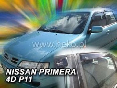 Дефлектори вікон Nissan Primera P11 (95-02) Sedan - Heko 3