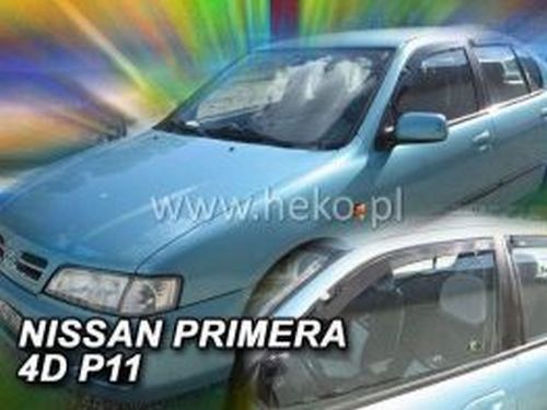 Дефлектори вікон Nissan Primera P11 (95-02) Sedan - Heko 4