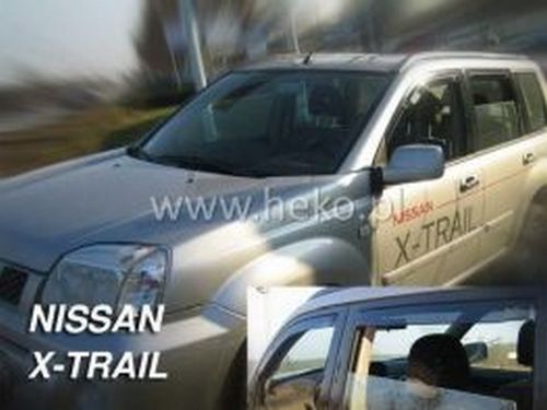 Дефлекторы окон Nissan X-Trail I (T30; 00-07) - Heko (вставные) 3