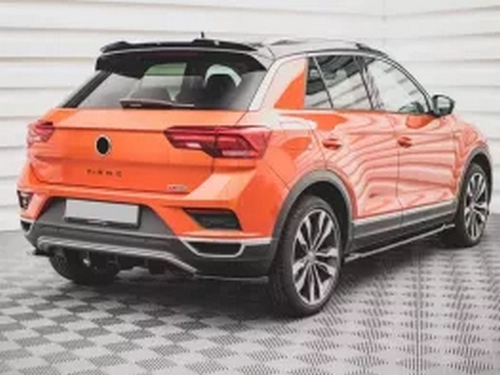 Задння накладка на диффузор VW T-Roc (17-) 3